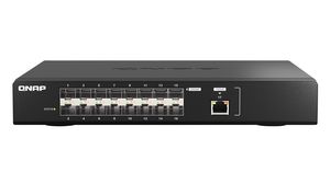 Ethernet-switch, RJ45-portar 1, Fiberportar 16SFP28, 10Gbps, Hanterat