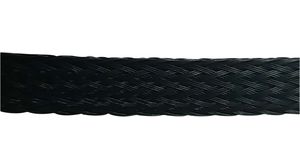 Pletené manžety na kabely 5 ... 10mm PET Černá