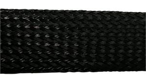 Braided Cable Sleeves 12 ... 24mm PET Black