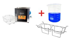 Ultrasonic Cleaning Tank 9l 200W + Beaker Basket + Beaker 300ml Bundle
