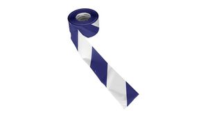 Safety Tape, 75mm x 500m, Blue / White