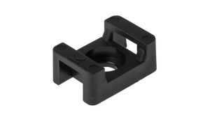 Cable Tie Mount 8mm Black Polyamide 6.6 Pack of 250 pieces