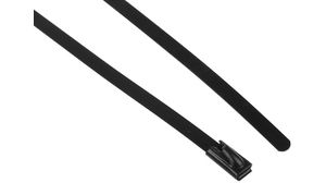 Polyester Coated Stainless Steel Cable Tie with Ball Lock 360 x 4.6mm, 436.1N