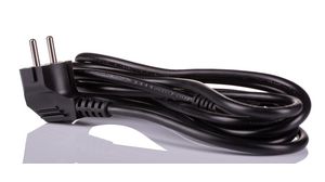 IEC Device Cable IEC 60320 C13 - DE/FR Type F/E (CEE 7/7) Plug 2.5m Black