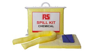 Bindemittel-Kit für verschüttete Chemikalien, 15 l, Gelb