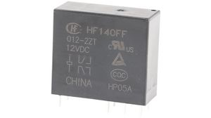Relais de puissance pour circuits imprimés 2CO 10A DC 12V 275Ohm