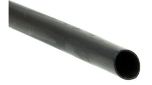 Heat-Shrink Tubing Polyolefin, 3.2 ... 6.4mm, Black, 1.2m