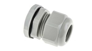 Cable Gland, 13 ... 18mm, M25 x 1.5, Polyamide 6.6, Grey