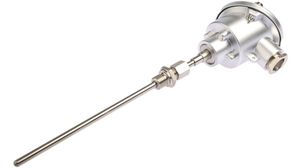 Resistance Thermometer 6mm G1/4 Class A 100Ohm 200mm 250°C 1x Pt100, 3-Wire Circuit