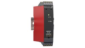 Frequency Converter IFM Stroom / Spanning / Relais 240VAC 100Ohm DIN-railmontage Schroefaansluiting