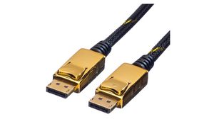 Video Cable, DisplayPort Plug - DisplayPort Plug, 4096 x 2560, 1.5m
