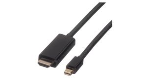 Kabel wideo, Wtyk Mini DisplayPort - Wtyk HDMI, 3840 x 2160, 2m