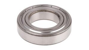 SKF 6006-2Z Single Row Deep Groove Ball Bearing- Both Sides Shielded End Type, 30mm I.D, 55mm O.D