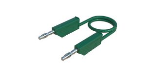 Test Lead Polyamide 16A Nickel-Plated Brass 250mm Green