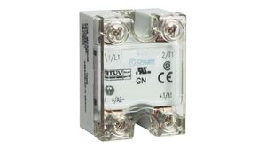 Solid State Relay, GN, 1NO, 50A, 280V, Screw Terminal