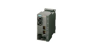 Industrial Ethernet IRT Switch, RJ45 Ports 2, Fibre Ports 2SC, 100Mbps, Managed