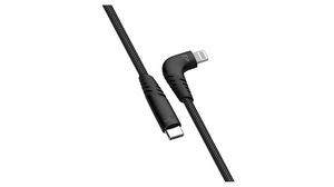 Cable USB-C Plug - Apple Lightning 1m USB 2.0 Grey