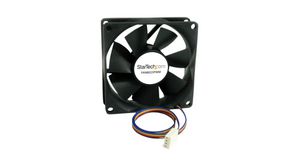 Computer Case Fan, DC, 80x80x25mm, 12V, 42.5m³/h, 28dBA