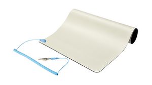 Desktop Anti-Static Mat with 2m Grounding Cord, Small, Beige