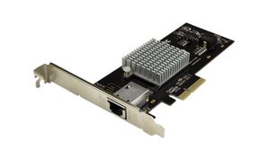 Karta sieciowa PCI Express, 10 Gb/s, RJ45 żeńskie, PCI-E x4