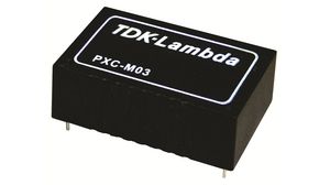 DC/DC-muunnin, Läpivientiaukko, 18 ... 75V, 15V, 3W