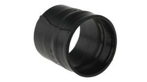 Straight Black, Fluid Resistant Elastomer, 24mm