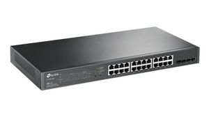 Ethernet-switch, RJ45-porte 24, 1Gbps, Lag 2-styret