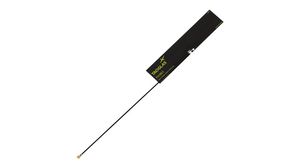 Antenne cellulaire, 5G / 4G / 3G / 2G / GPS / Wi-Fi / ISM, 4.7 dBi, HSC, Support adhésif