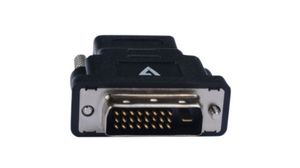 Adapter, DVI-D 24+1-Pin Plug - HDMI Socket