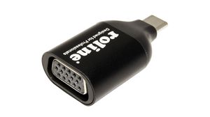 Adapter, USB-C 3.1 Plug - VGA Socket