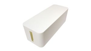 Cable Box, White, Suitable for Workstation Cables