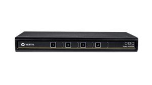 4-Port KVM Switch, DisplayPort, USB-A/USB-B/PS/2