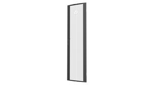 Drzwi szafy Rack, perforowane, 800mm x 2.13m, Metal, Czarny
