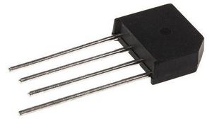 Vishay Bridge Rectifier, 4A, 200V, 4-Pin