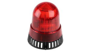421 Series Red Sounder Beacon, 24 V ac/dc, IP65, Surface Mount, 105dB at 1 Metre