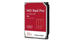 Hårddisk, WD Red Pro, 3.5", 22TB, SATA III