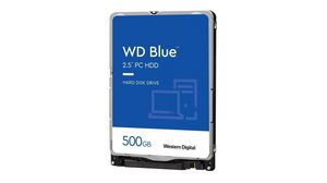 HDD, WD Blue, 2.5", 500GB, SATA III
