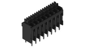 PCB Terminal Block, THT, 3.5mm Pitch, Straight, Push-In, 8 Poles