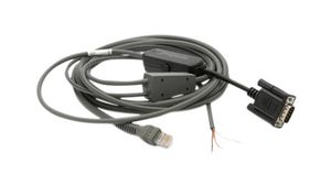 Kabel RS232, Nixdorf Beetle, přímé 12V napájení, spirálový, 2 m, LI2208