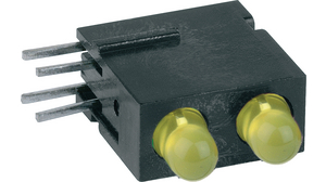 LED per circuito stampato (PCB) 3 mm Giallo