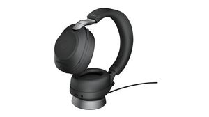 Headset, Evolve 2-85, Stereo, Over-Ear, 20kHz, Bluetooth / Stereo Jack Plug 3.5 mm, Black