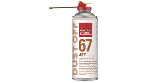 Dust Off 67 JET precíziós tisztító, fúvóka nélkül 300ml Átlátszó