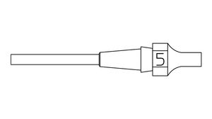 Grot do rozlutowywania XDSL Dysza do rozlutowywania 3.3mm