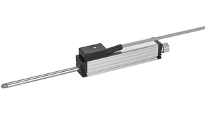 Spring-Loaded Linear Potentiometer Position Sensor Voltage Divider 10mm 0.25% 1kOhm Clamp Mount Cable Terminal TR