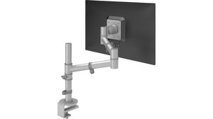 Nastavitelné rameno Viewgo na monitor 8kg 75x75 / 100x100 Stříbrná