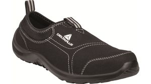 Slip-On Safety Shoe, 42, Black