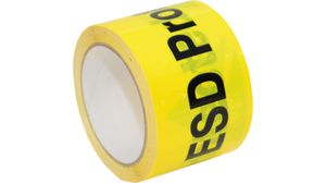 ESD Floor Marking Tape, 75mm x 33m, Yellow