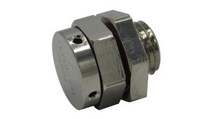Pressure Compensating Plug M12 12.5mm IP66 / IP68 Brass Silver