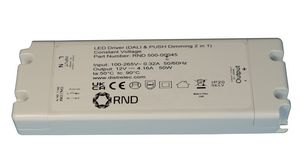 LED Driver, DALI Dimmable CV, 50W 4.16A 12V IP20