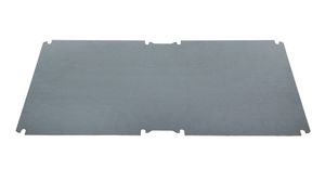 Monteringsplade til EK- og SOLID-kabinetter, 518 x 338mm, Galvaniseret stål